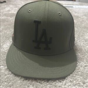 Green LA Dodgers Hat
